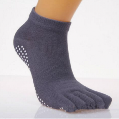 Non-slip Comfortable Foot Outdoor Sports Pilates Socks - Five finger socks Deodorant Breathable Cotton Yoga Socks